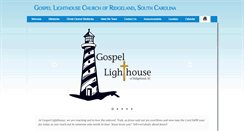 Desktop Screenshot of gospellighthouseridgeland.com